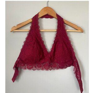 Gilly Hicks Red Lace Bralette